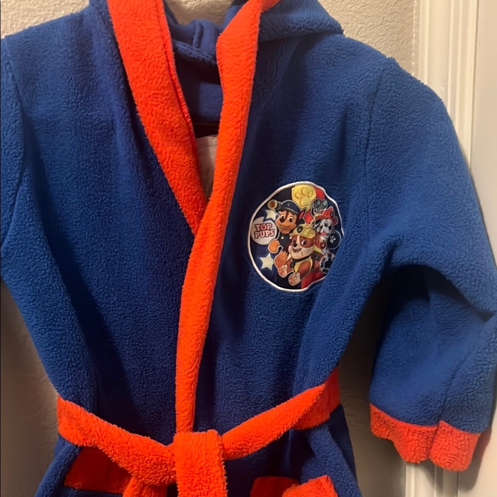 Nickelodeon Blue and Orange Kids Pajama Robe